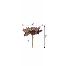 Load image into Gallery viewer, Set of 3 | 6" Wavy Kalanchoe Decorative Artificial Plants