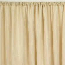 Load image into Gallery viewer, 20ft x 10ft CHAMBURY CASA Fine Rustic Burlap Backdrop Natural Tone