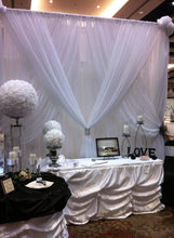 Load image into Gallery viewer, 12ft x12ft Adjustable Heavy Duty Pipe and Drape Kit Wedding Photography Backdrop Stand