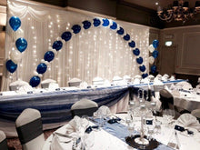 Load image into Gallery viewer, 6.5ft x10ft Adjustable Heavy Duty Pipe and Drape Kit Wedding Photography Backdrop Stand