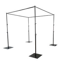 Load image into Gallery viewer, 10FTx10FT Adjustable Crossbar Kit Wedding Photography Canopy And Drape Backdrop Stand