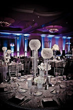Load image into Gallery viewer, 41" Utopia Acrylic Diamond Chandelier Lamp Wedding Centerpiece With 18" Ball