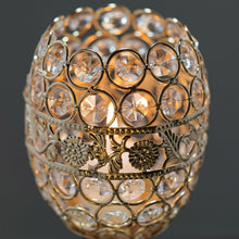 Load image into Gallery viewer, 18" Tall Crystal Beaded Candle Holder Goblet Votive Tealight Wedding Chandelier Centerpiece - Gold - BUY ONE GET ONE FREE