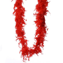 Load image into Gallery viewer, Lush-Chandelle Turkey Boas-Red-2 Yards