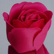 Load image into Gallery viewer, Scented Rose Soap Gift Box - Fuchsia