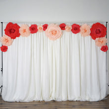 Load image into Gallery viewer, 12" Large Foam Rose Backdrop Wall Decor - Blush - 4 pcs