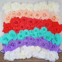 Load image into Gallery viewer, 24" Large Foam Rose Backdrop Wall Decor - Lavender - 2 pcs