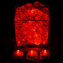 Load image into Gallery viewer, Submersible LED Waterproof Light RGB for Vase Wedding Party Fish Tank - Red-12pcs