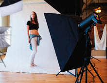 Load image into Gallery viewer, 2400 Watt Softbox Photo Studio Continuous Lighting Kit With Boom Arm Hairlight Softbox