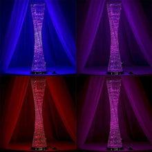 Load image into Gallery viewer, 39" Color Changing LED Spiral Metal Wedding Event Party Tower Columns - 1 PCS