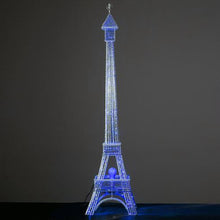 Load image into Gallery viewer, 57" Color Changing LED Metal Eiffel Tower Wedding Event Party Columns - 1PCS