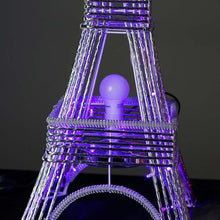 Load image into Gallery viewer, 57" Color Changing LED Metal Eiffel Tower Wedding Event Party Columns - 1PCS
