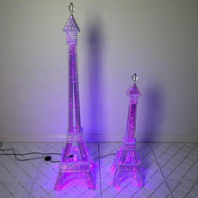 Load image into Gallery viewer, 57" Color Changing LED Metal Eiffel Tower Wedding Event Party Columns - 1PCS