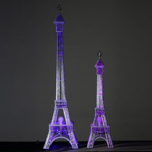 Load image into Gallery viewer, 39" Color Changing LED Metal Eiffel Tower Wedding Event Party Columns - 1PCS