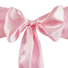 Load image into Gallery viewer, White Sleveeless Satin Flower Girl Dress with Sash