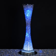 Load image into Gallery viewer, 20" Tall Clear Hourglass Shaped Floral Centerpiece Vase Wedding Party Decoration - 6 PCS
