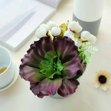 Load image into Gallery viewer, Set of 3 | 6" Wavy Kalanchoe Decorative Artificial Plants
