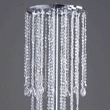 Load image into Gallery viewer, 36" Acrylic Diamond Chandelier Centerpiece For Wedding Party Event - Free Stand + Poles
