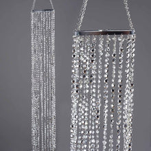 Load image into Gallery viewer, 53" Acrylic Diamond Chandelier Centerpiece For Wedding Party Event - Free Stand + Poles
