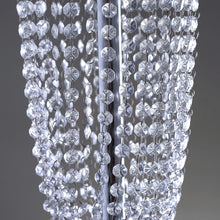 Load image into Gallery viewer, 32" Tall Exotic Designer Crystal Garland Chandelier Wedding Centerpiece
