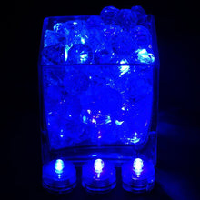 Load image into Gallery viewer, Submersible LED Waterproof Light RGB for Vase Wedding Party Fish Tank - Blue-12pcs
