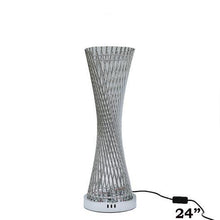 Load image into Gallery viewer, 24" Color Changing  LED Spiral Metal Wedding Event Party Tower Columns - 1 PCS
