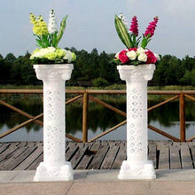 Load image into Gallery viewer, 4 PCS Height Adjustable Artistic Roman Wedding Columns Plant Stand -  41" Tall
