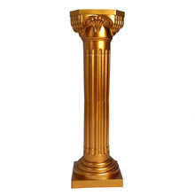 Load image into Gallery viewer, 36" Tall Gold Empire Roman Decorative Wedding Columns - 4 PCS - Height Adjustable
