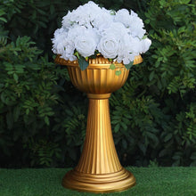 Load image into Gallery viewer, 23" Tall Gold Classic Italian Inspired Wedding Party All Weather Decorative Flower Pot - 4 PCS/Set

