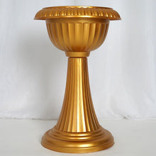 Load image into Gallery viewer, 23" Tall Gold Classic Italian Inspired Wedding Party All Weather Decorative Flower Pot - 4 PCS/Set
