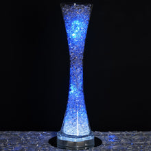 Load image into Gallery viewer, 24" Tall Clear Hourglass Shaped Floral Centerpiece Vase Wedding Party Decoration - 6 PCS
